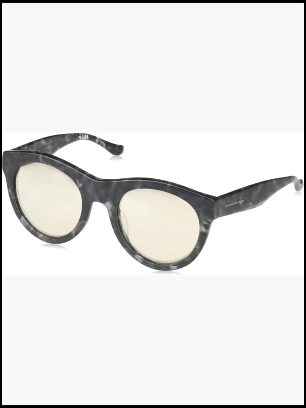 Plastic Frame Sunglasses with Acetate Lens